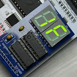 modulo_7_segmenti_da_schema_a_pcb_saldatura_componenti