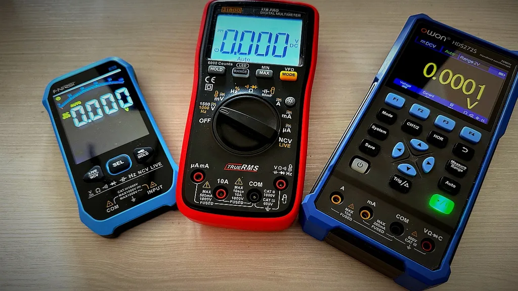 Quale multimetro scegliere? Prova definitiva: Ziboo 17B Pro, FNIRSI S1 e Owon 272S