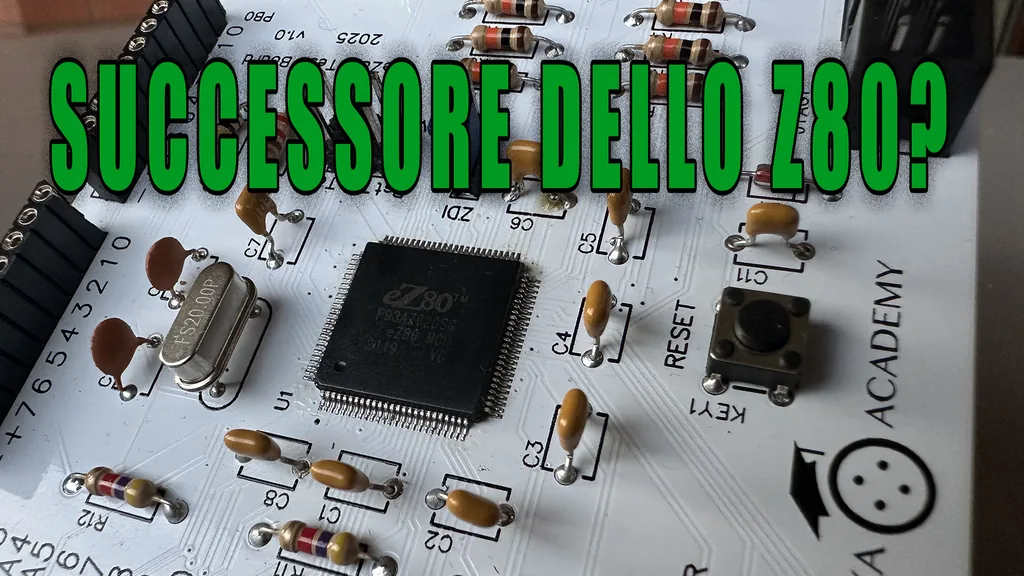 eZ80: il compatibile Z80 ancora in produzione (e piu veloce). Montiamo una dev board di test